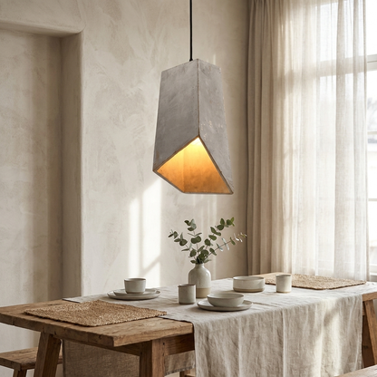 Concrete Arch Pendant Light